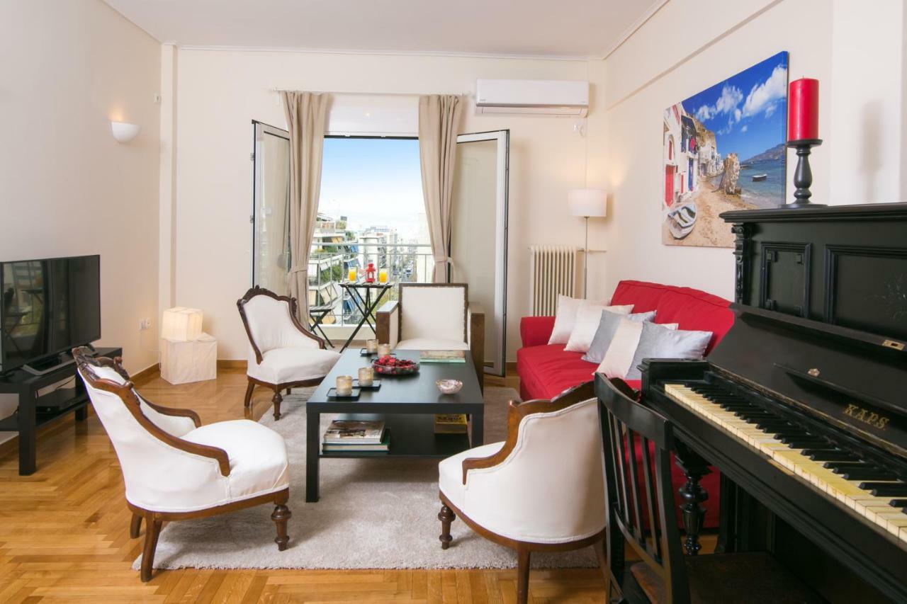 Apartamento Magnificent Luxury Retrostyle Flat Acropolis View Atenas Exterior foto