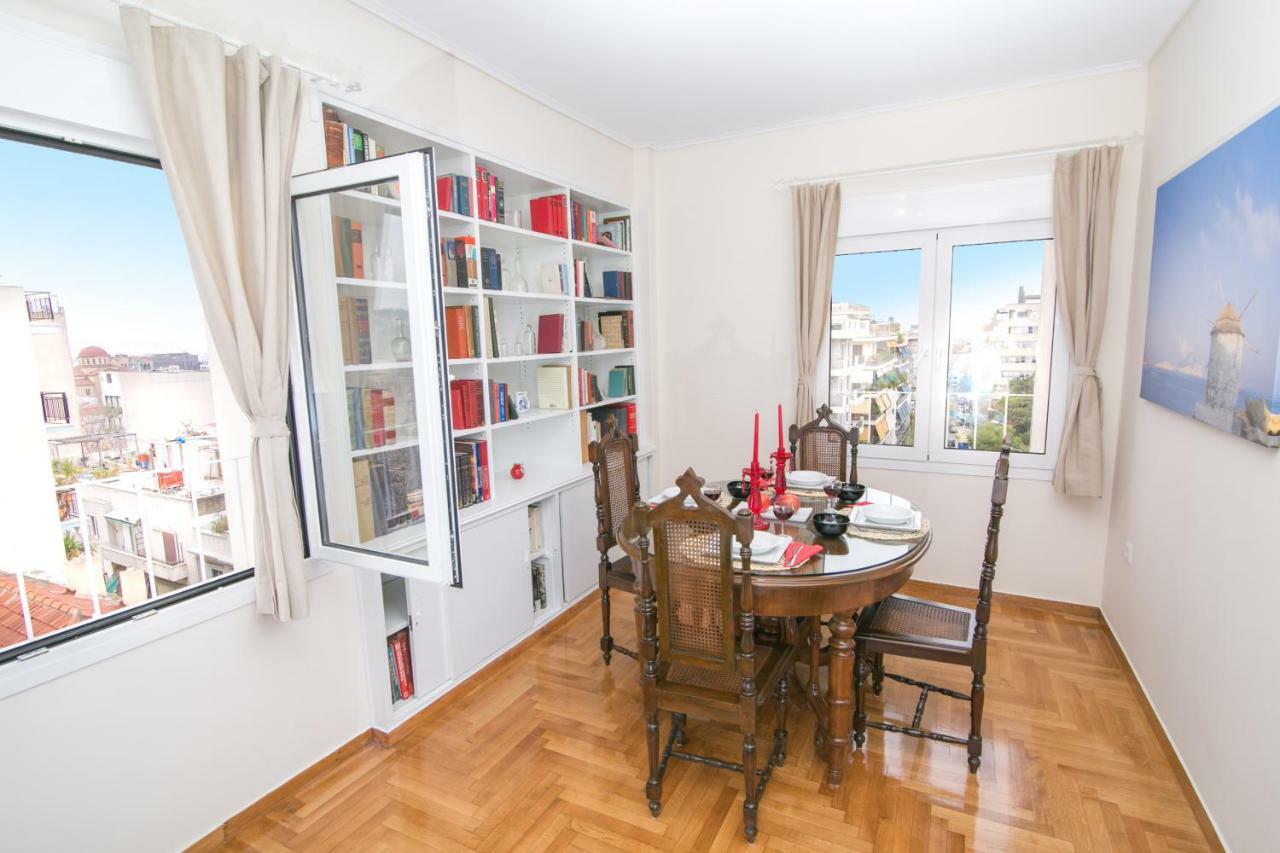 Apartamento Magnificent Luxury Retrostyle Flat Acropolis View Atenas Exterior foto