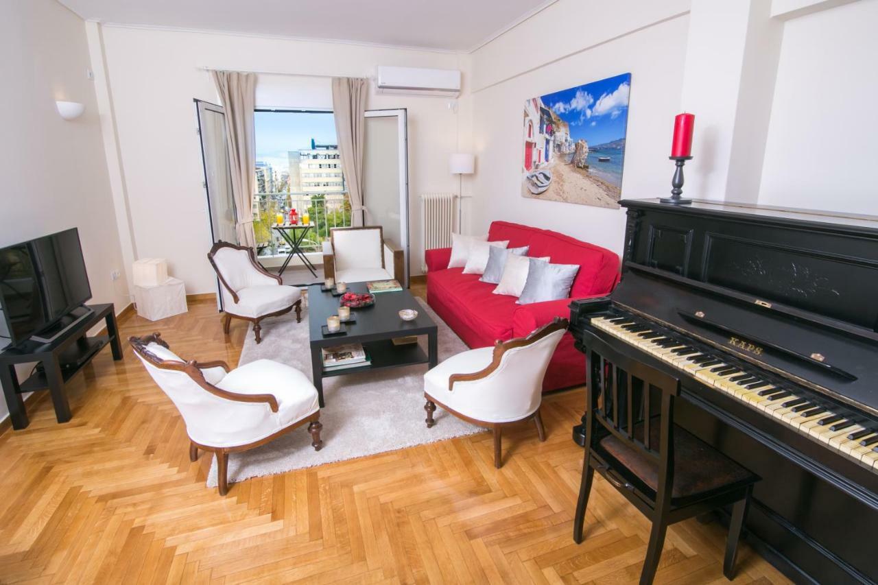 Apartamento Magnificent Luxury Retrostyle Flat Acropolis View Atenas Exterior foto