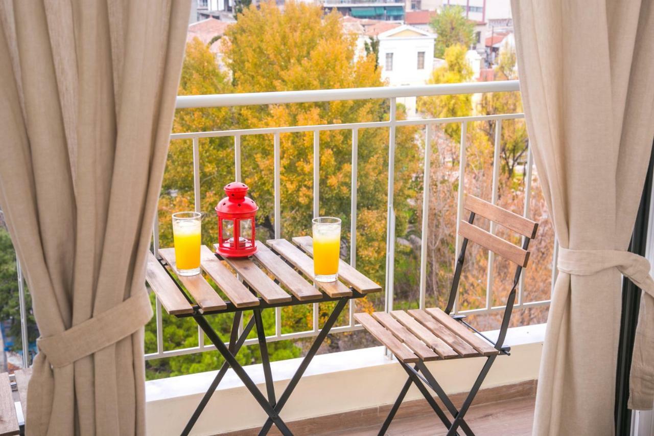 Apartamento Magnificent Luxury Retrostyle Flat Acropolis View Atenas Exterior foto
