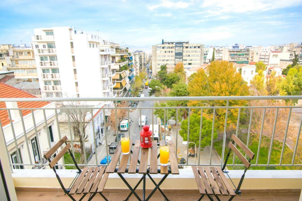 Apartamento Magnificent Luxury Retrostyle Flat Acropolis View Atenas Exterior foto